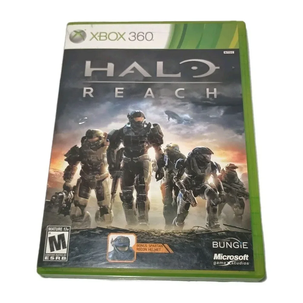 Halo Reach Microsoft Xbox 360 CIB Complete FPS Video Game W/ Manual